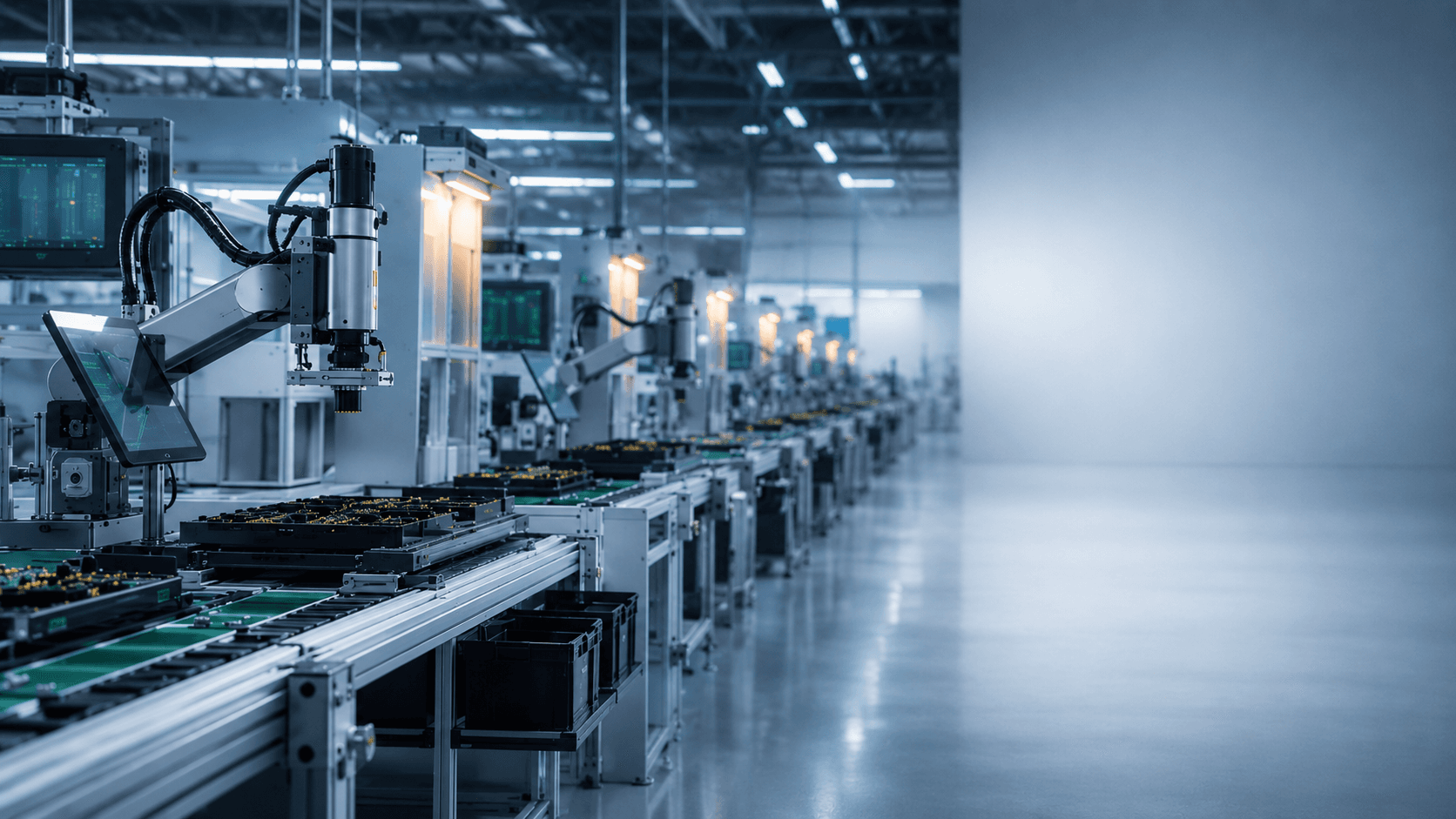 Advanced manufacturing floor